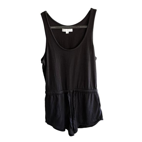 Spiritual Gangster Romper Gray Medium Pockets Drawstring - Picture 10 of 11